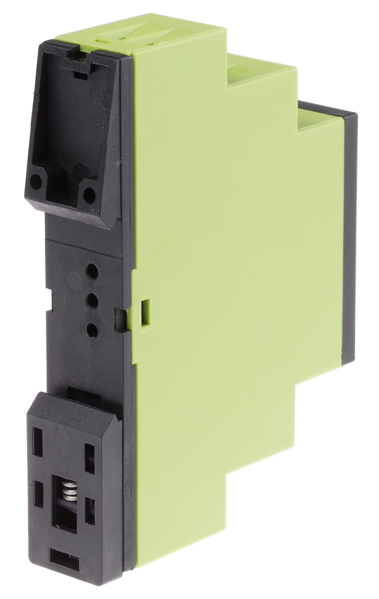 e1zm10-24-240v-acdc Tele E1ZM10 Series DIN Rail Timer Relay, 1-Contact, 240 V dc 24V ac, 240 V ac, 0.05 s to 100 h, Multifunction-Function,