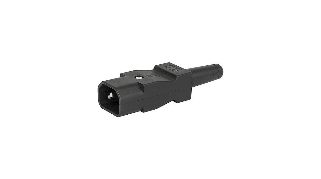 Schurter E Plug-In IEC Connector Socket, 10A, 250 V