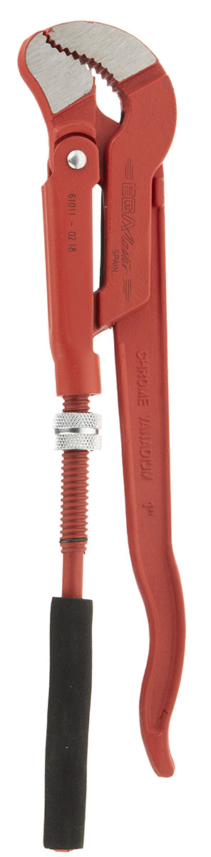 Ega-Master Pipe Wrench, 330.0 mm Overall