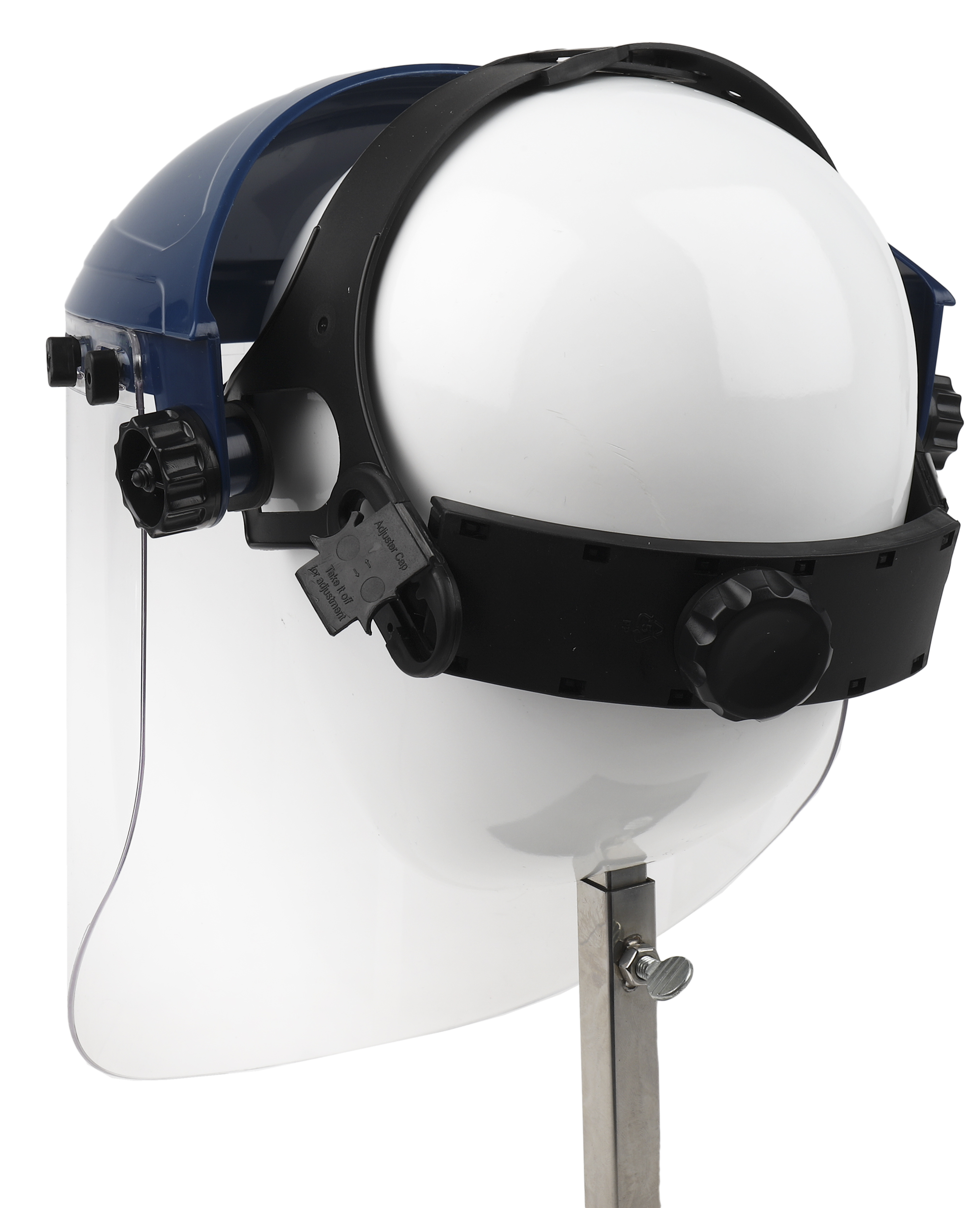 e24 Penta Clear Polycarbonate Face Shield with Brow Guard, Resistant To Anti-Mist Coating, Anti-Fog, Impact Resistant, Hot