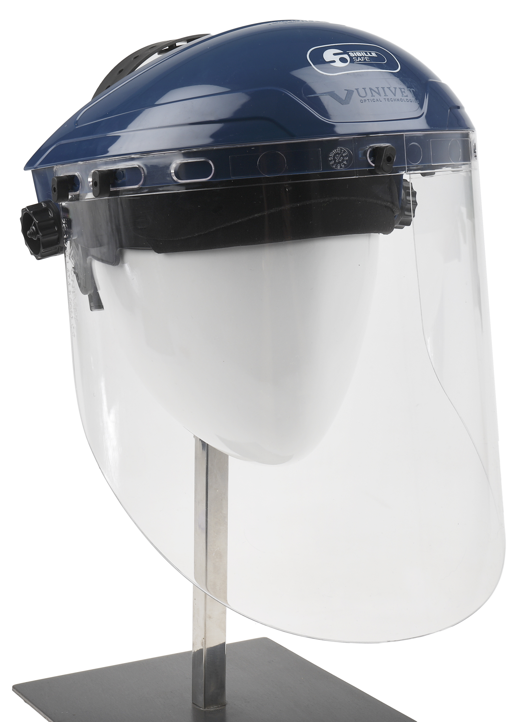 e24 Penta Clear Polycarbonate Face Shield with Brow Guard, Resistant To Anti-Mist Coating, Anti-Fog, Impact Resistant, Hot