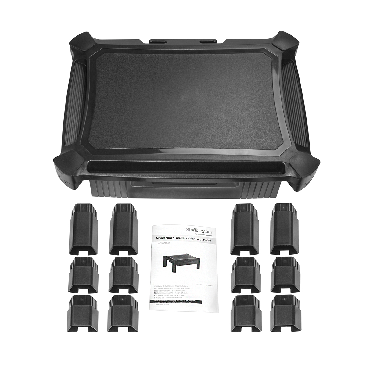 monstadjd StarTech.com MONSTADJD 1 Monitor Riser, 32in Max Screen Size, 10kg Max Load
