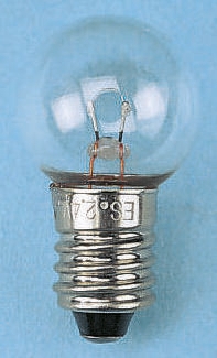 Orbitec E10 Indicator Light, Clear, 2.4V, 200mA