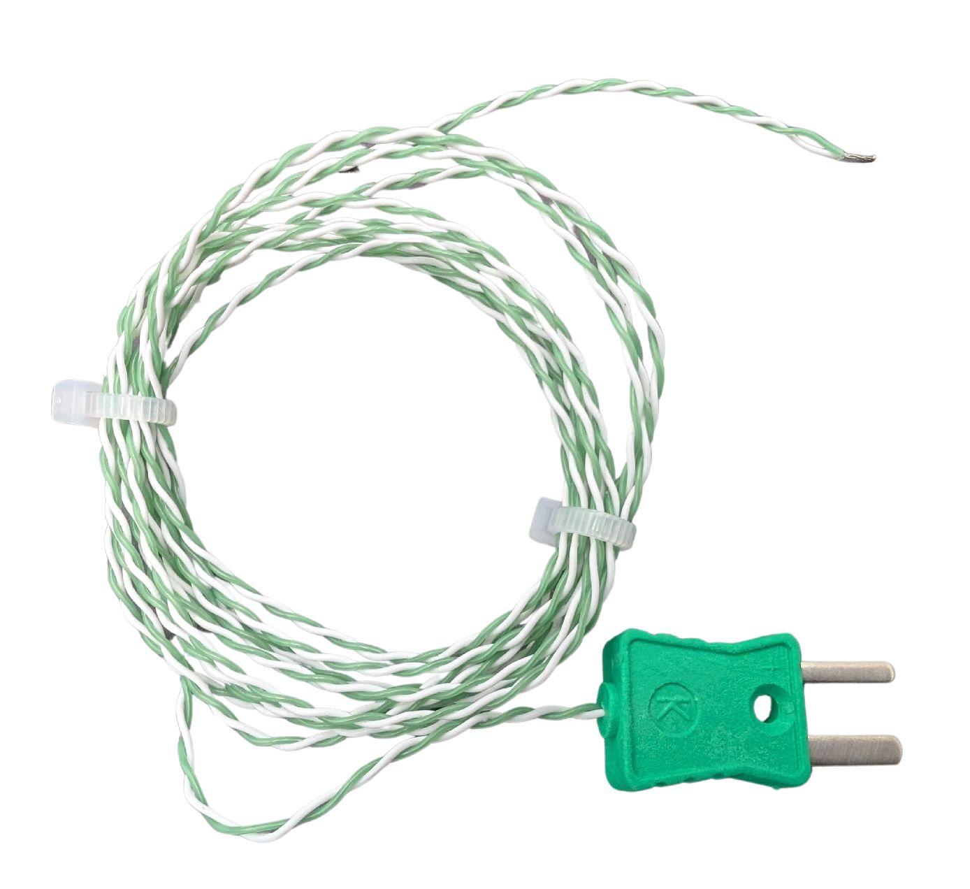 Correge E250 Type K Thermocouple 2 m Length, 0.2 mm Diameter, 0 °C → 200 °C Max