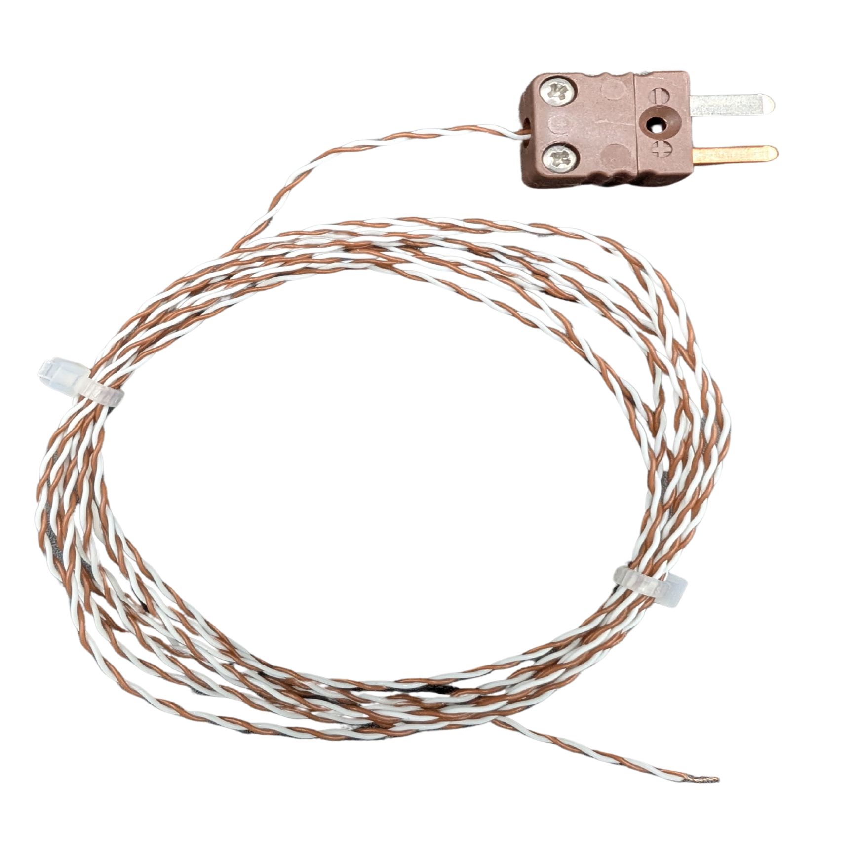 Correge E250 Type Type T Thermocouple 2 m Length, 0.2 mm Diameter, -40 °C → 200 °C Max