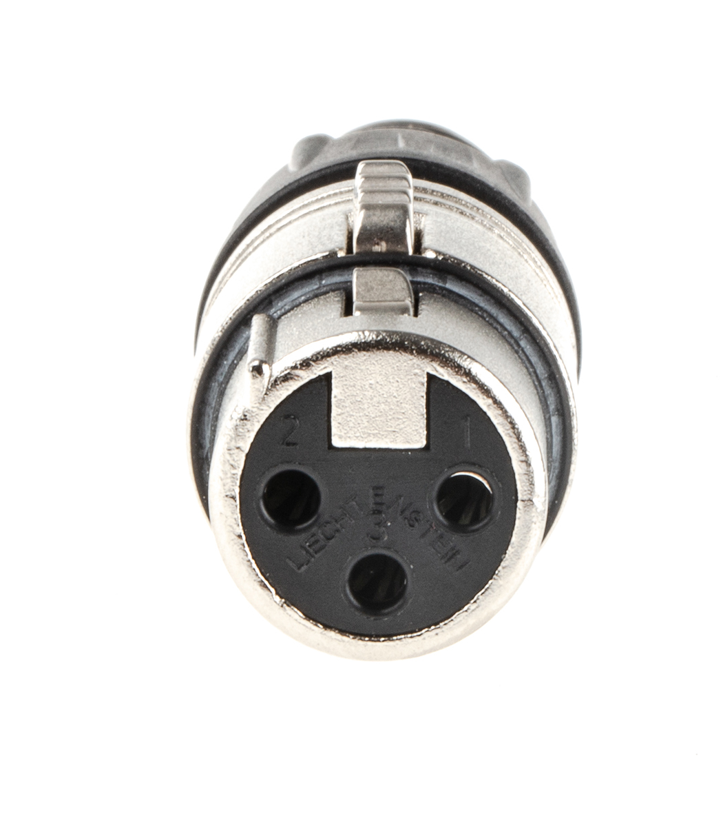 nc3fx Neutrik Cable Mount XLR Connector, Female, 50 V, 3 Way, Silver over Nickel Plating