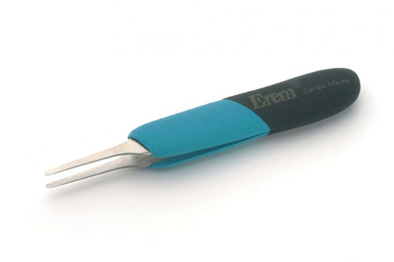 Weller Erem 120mm Stainless Steel Flat ESD Safe Tweezer