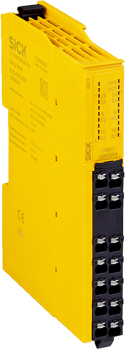 Sick Safety Switch Safety Relay, 30V dc, 2 Safety Contacts