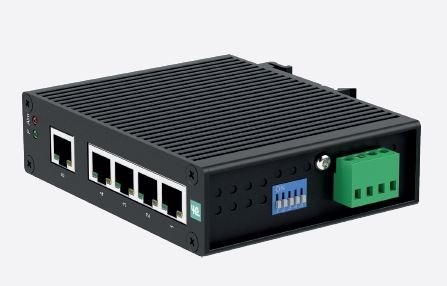 Pepperl + Fuchs DIN Rail Mount Industrial Ethernet Switch, 5 RJ45 Ports, 10/100Mbit/s Transmission, 24V dc