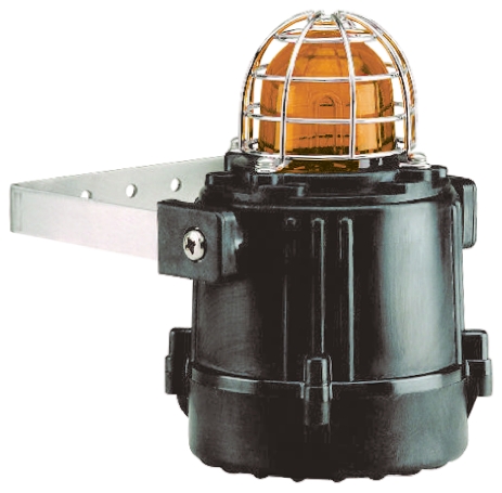 e2s E2xB05 Series Amber Strobe Beacon 230V ac, Xenon Bulb Bracket, IP66