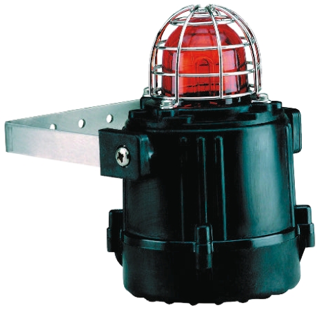e2s E2xB05 Series Red Strobe Beacon 230V ac, Xenon Bulb Bracket, IP66