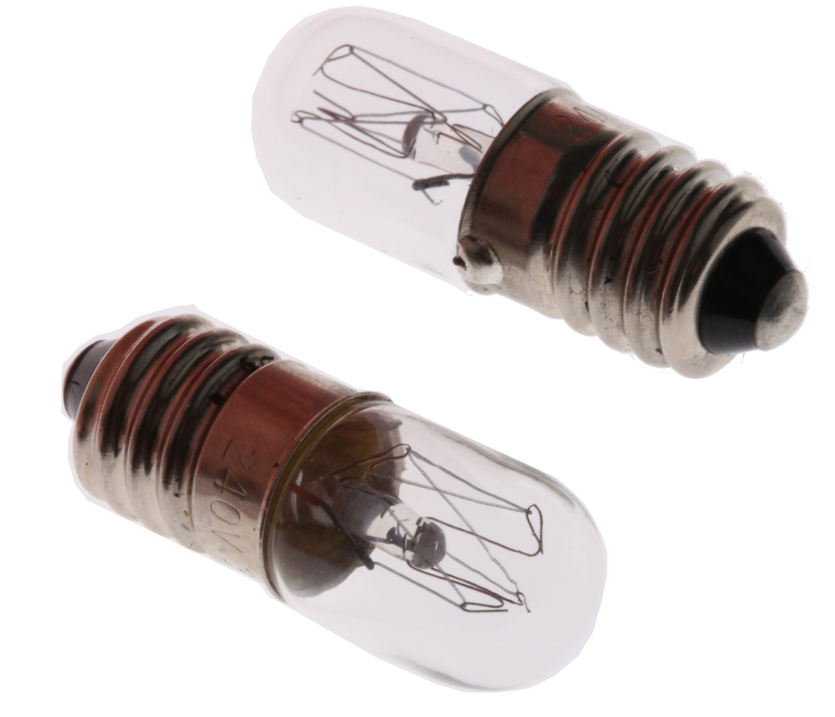 Orbitec E10 Indicator Light, Clear, 240V, 14mA, 10000 h