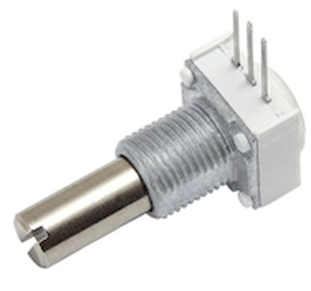 Vishay 248 2.5kΩ Rotary Potentiometer 1-Gang, Panel Mount (Through Hole), 248FGJS0XB25252MA