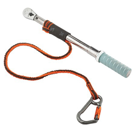 e3108fx Ergodyne Standard Elastic, Polyester, Aluminium Tool Lanyard, 15 lb