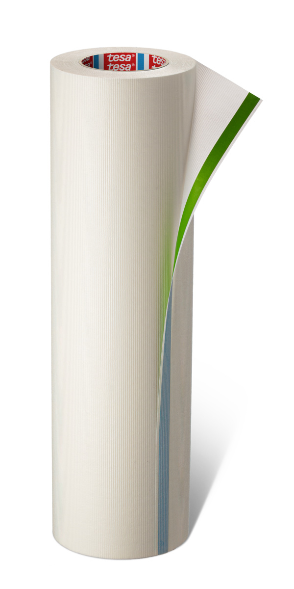 Tesa White Anti-Slip Flooring PP Film 66m x 470mm x 210μm