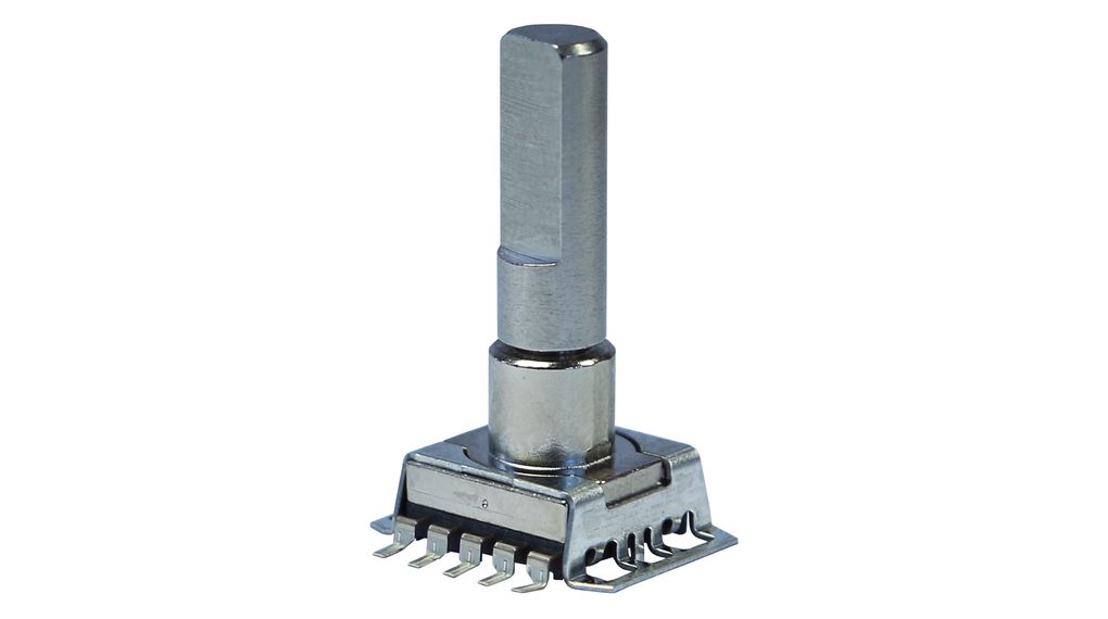Elma 16 ppr Pulse Mechanical Rotary Encoder with a 6 mm Round Shaft, Through Hole