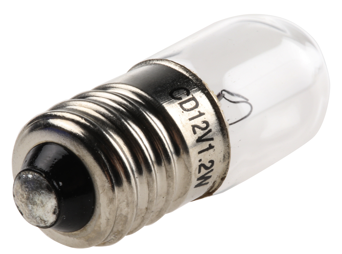 Orbitec BA9S Indicator Light, Clear, 12V, 100mA, 10000 h