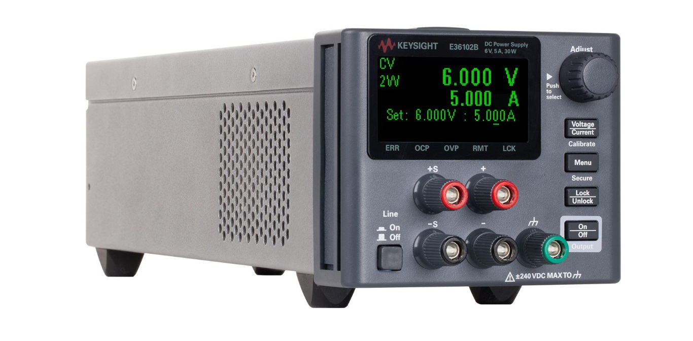 e36102b Keysight Technologies Digital Bench Power Supply, 1-Output 6 V to  6V, 30 W, 5 A Max, UKAS