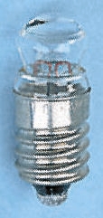 Orbitec E10 Indicator Light, Clear, 2.2V, 250mA