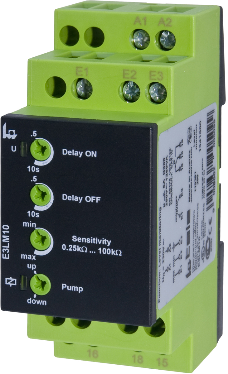 Tele Monitoring Relay, 1 Phase, SPDT, DIN Rail, 230V ac