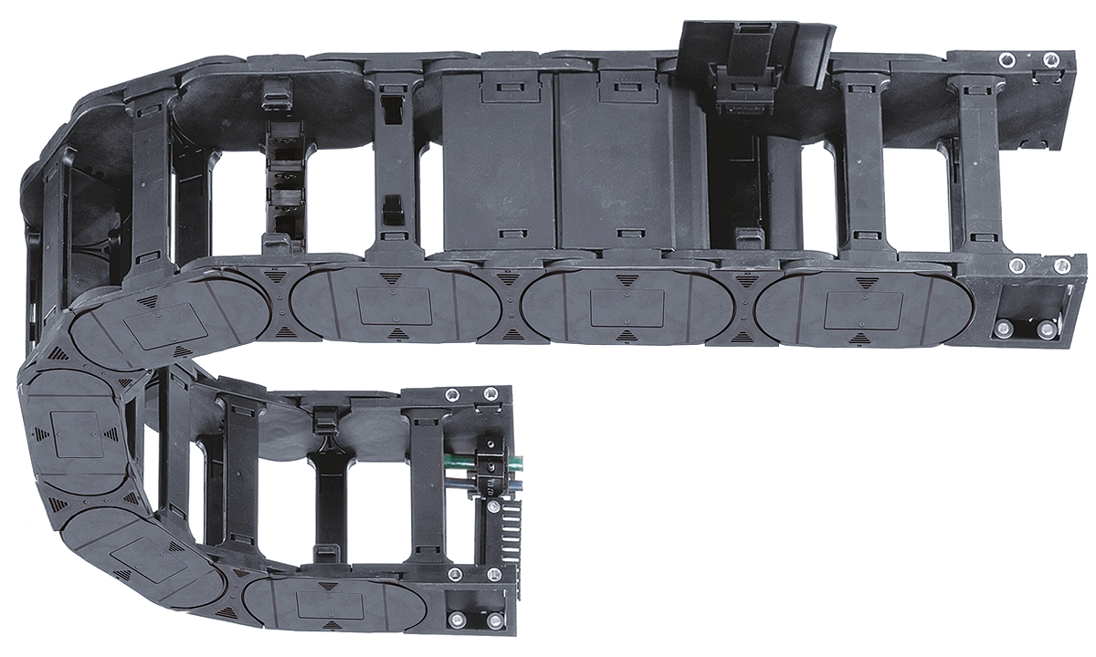 Igus e-chain Black, W284mm x D84 mm, L1 m, 300 mm Min. Bend Radius, Igumid G