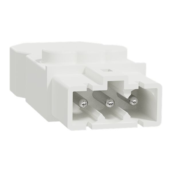 Schneider Electric Unica system+ Series Connector, 1P + N + E-Pole, Male, Screw Mount, 16A