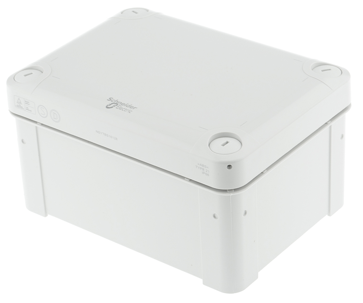 Thalassa TBS Wall Box, ABS, Grey, 164 x 121 x 87mm