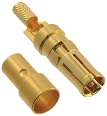 HARTING D-Sub Female Solder Contact for use with Cables RG 179 BU, 187 AU