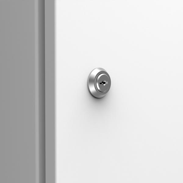 nVent HOFFMAN AL Series Cylinder Lock with Ronis C21323 barrel For Use With Enclosures