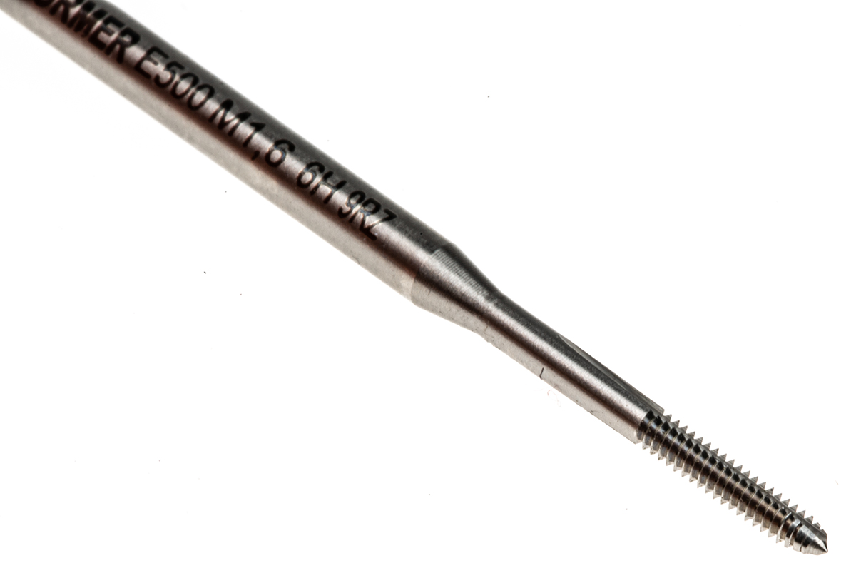 e500m16no3 Dormer Threading Tap, 1.6 Thread, Metric Standard, Machine Tap