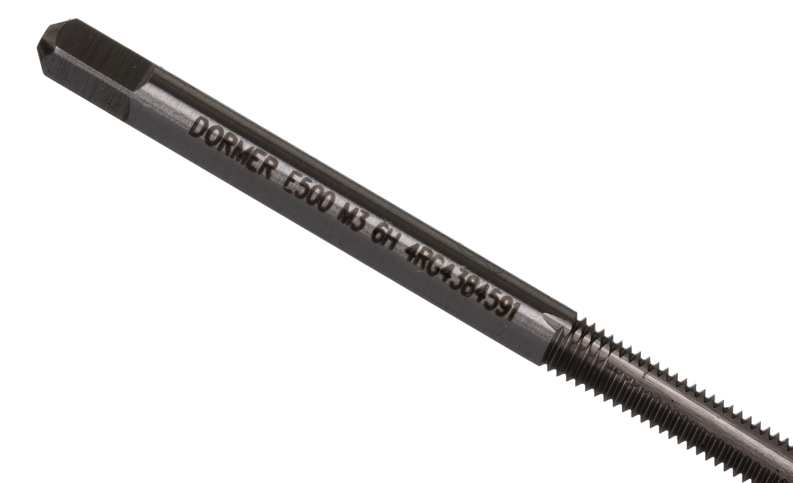 e500m3no2 Dormer Threading Tap, M3 Thread, Metric Standard, Machine Tap