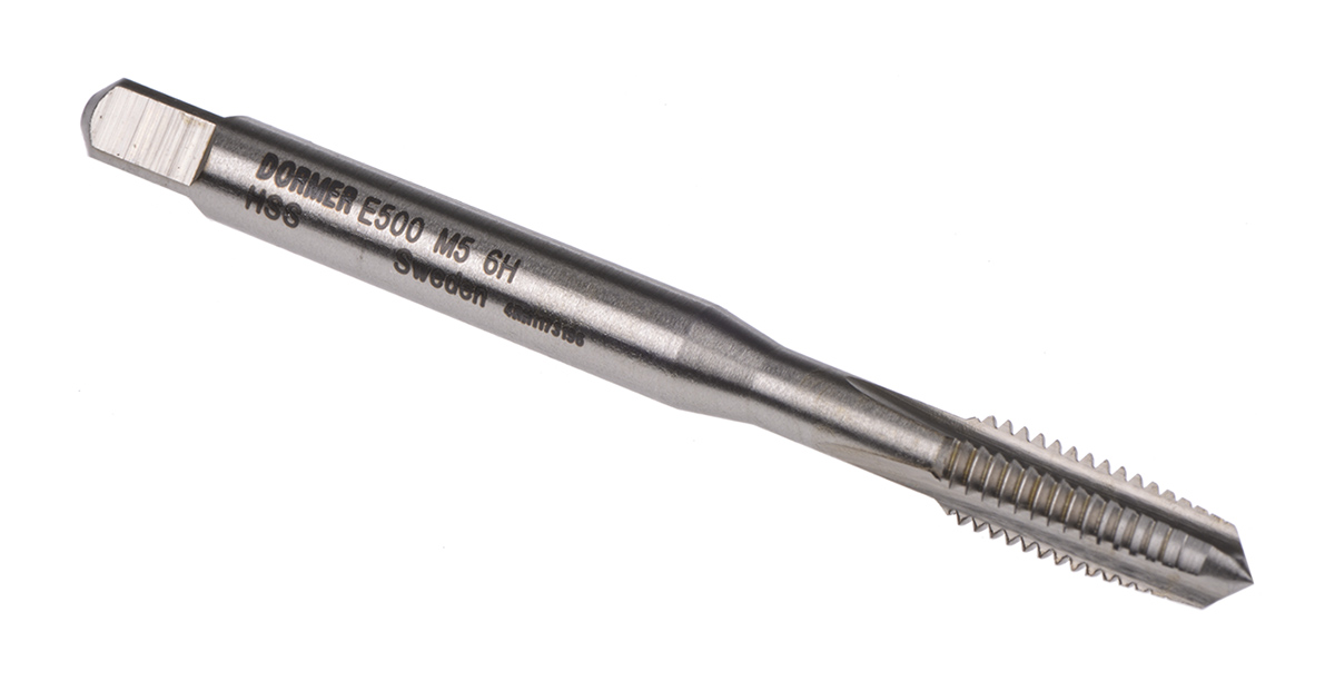 Dormer Threading Tap, M5 Thread, Metric Standard, Machine Tap