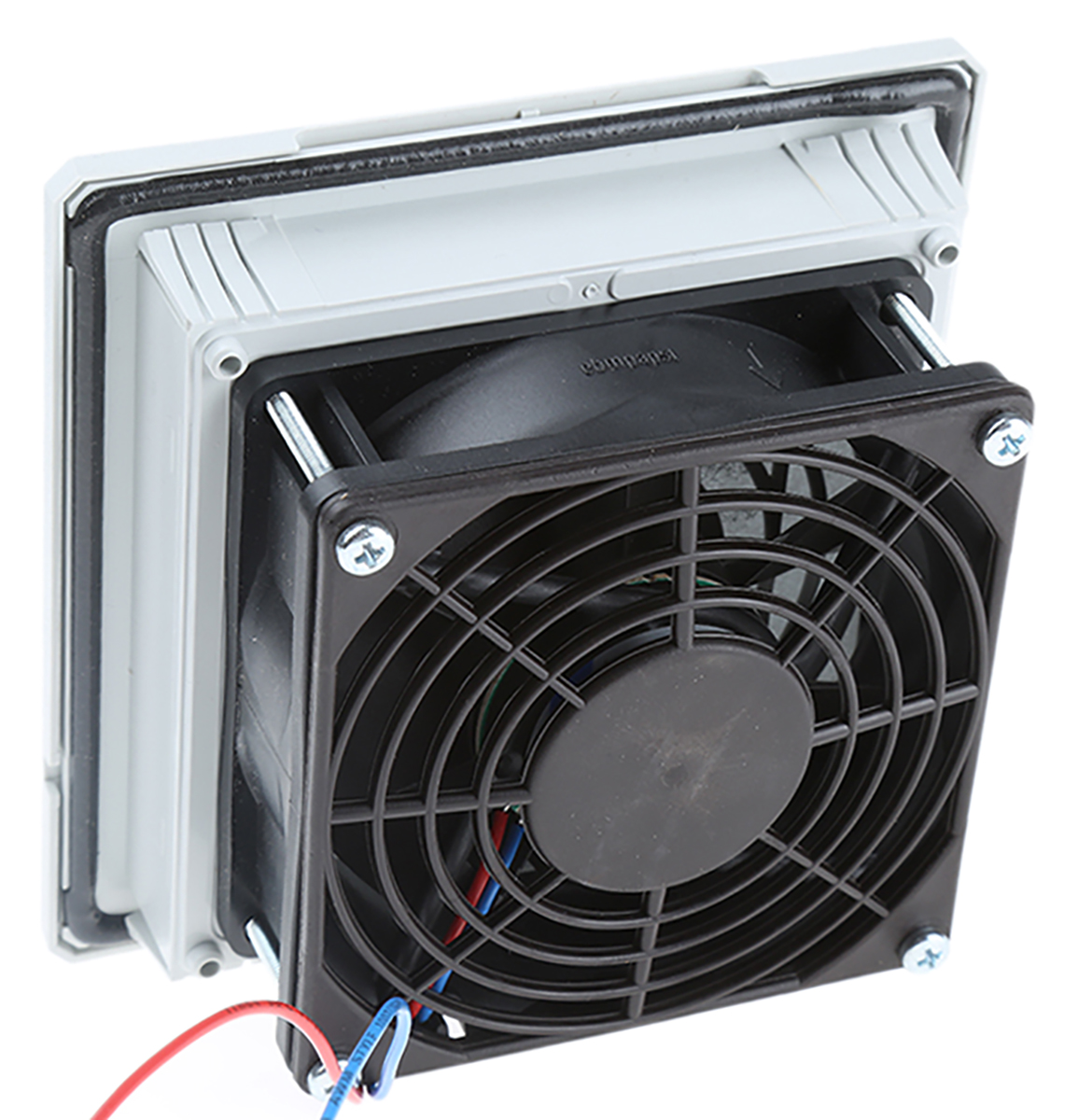 11611851055 Pfannenberg PF 11.000 Series Filter Fan, 12 V dc, DC Operation, 12m³/h Filtered, 19m³/h Unimpeded, IP54, 109 x 109mm