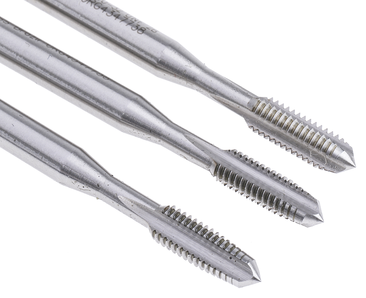 e52410-32no6 Dormer Tap Set, 10 UNF Thread, UNF Standard, Hand Tap