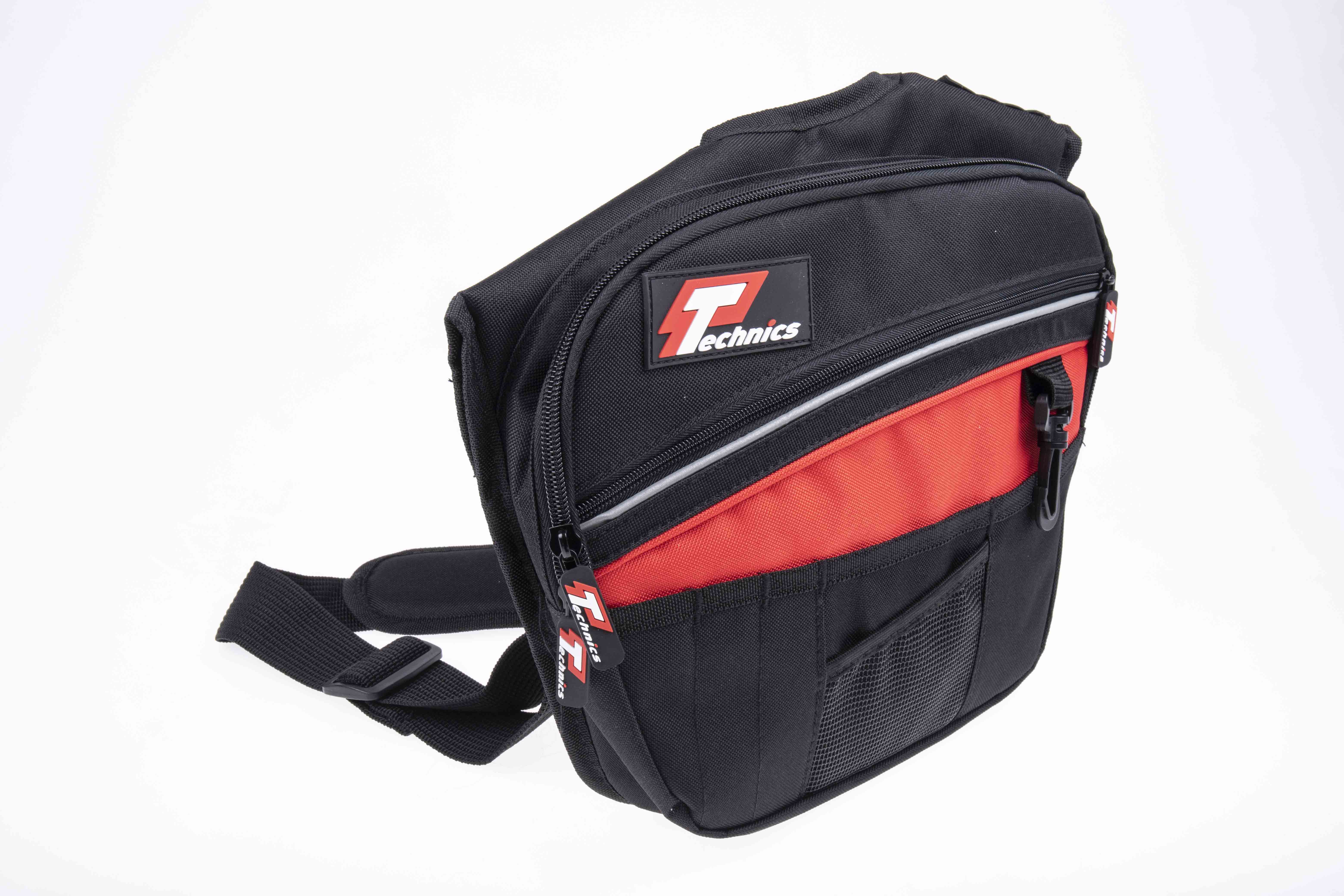 pt143 Technics Polyester Satchel with Shoulder Strap 350 mm x 50mm x 310 mm