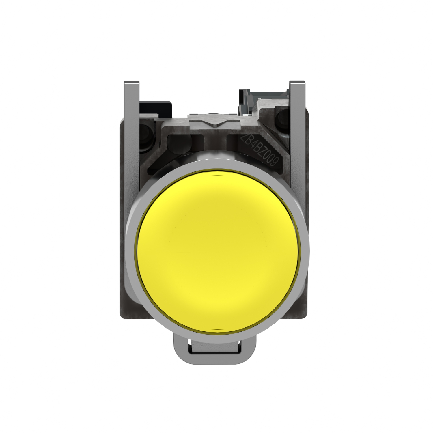 xb4ba51 Schneider Electric Harmony XB4 Yellow Push Button NO Spring Return