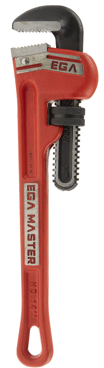Ega-Master Pipe Wrench, 355.6 mm Overall