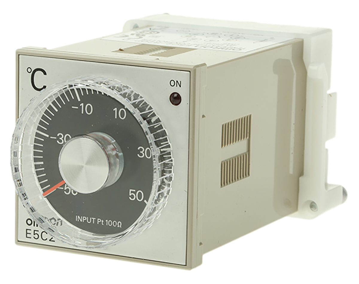 Omron E5C2 Panel On-Off Temperature Controller 4 Input, 4 Output Relay 240V ac On-Off