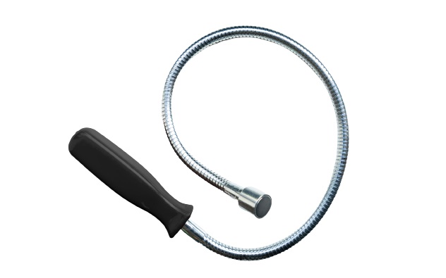 Eclipse Luminous Flexible Magnetic Retrieve 1 kg Pick Up Tool, 450 mm Plastic Handle Magnet