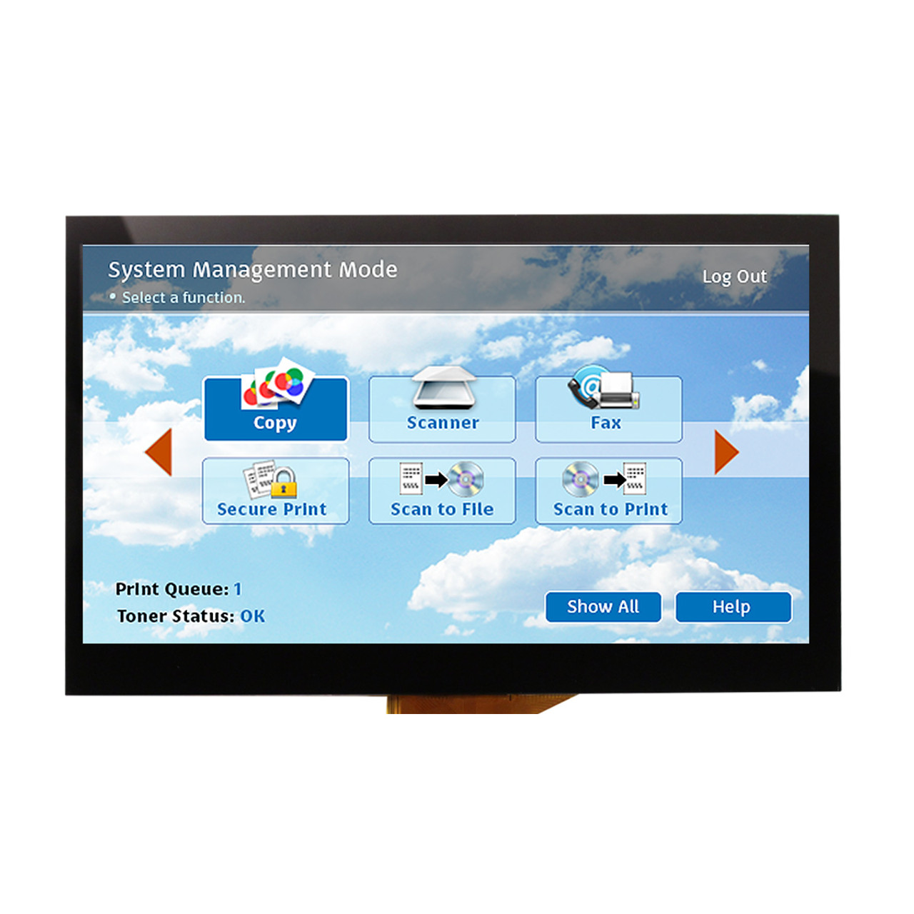 NEWHAVEN DISPLAY INTERNATIONAL NHD-7.0-800480EF-ASXN#-CTP TFT LCD Colour Display / Touch Screen, 7in
