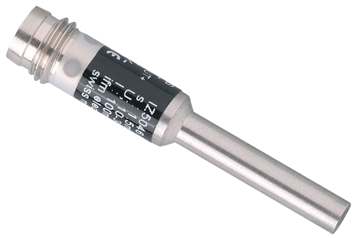 ifm electronic Inductive Threaded Barrel Proximity Sensor, M8, 1.5 mm Detection, PNP NO, 10 → 30 V dc