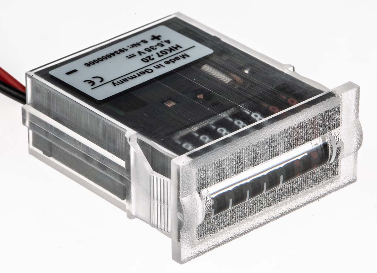 3100200383 Kubler HK 07 Hour Meter, 7 Digit, 4.5 → 35 V dc