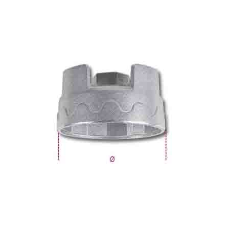 BETA Pipe Wrench, 44 mm Overall, 75mm Jaw Capacity