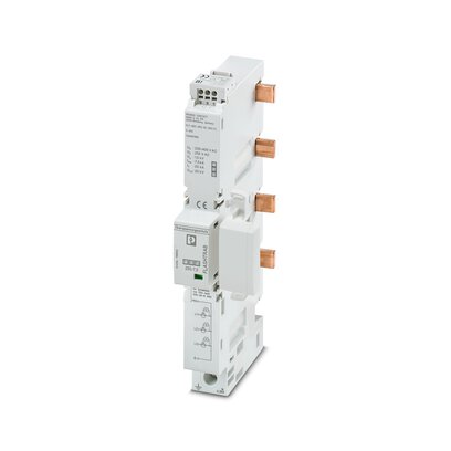1168942 Phoenix Contact Lightning Arrester 255 V ac Maximum Voltage Rating 22.5kA Maximum Surge Current Lightning Arrester
