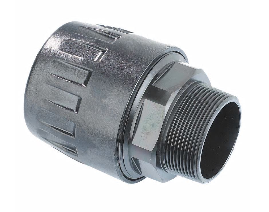 Transair 16 Bar Aluminium R2'' Fitting, 80mm outside diameter