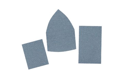 PREMINES GW850 P320 Grit Abrasive Sheet, 80mm x 133mm