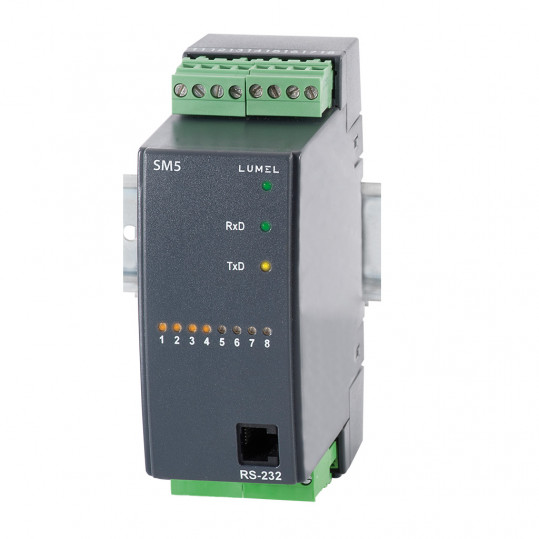 Sifam Tinsley SM4 Series I/O module for Use with SCADA, 253 V Supply, RS485 Output, 8-Input, Digital Input