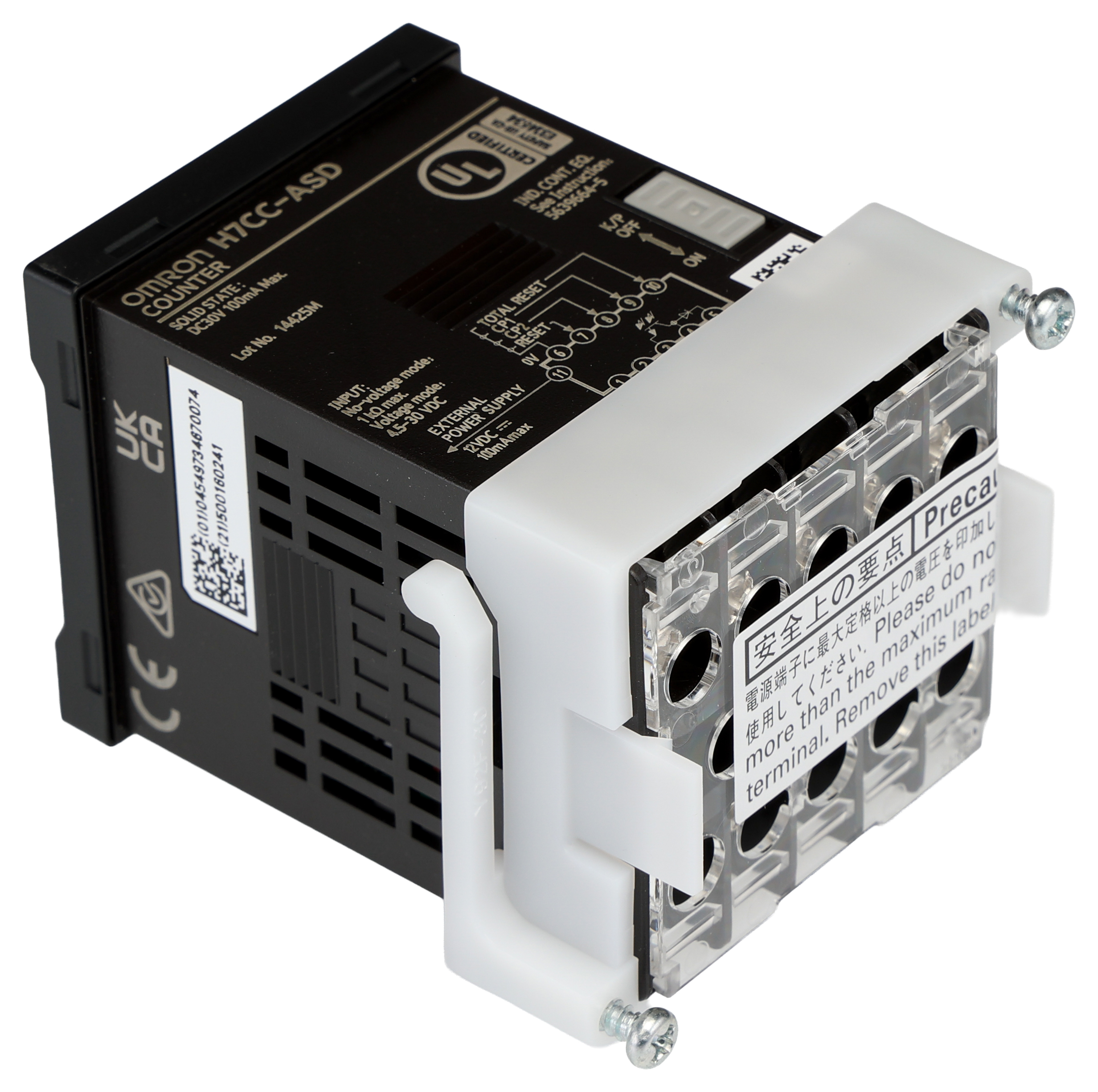 h7cc-asd Omron Counter, 6 Digit LCD, 50 → 60Hz, 12 → 48 V dc, 24 V ac