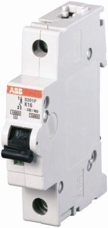 2cds251001r0061 System M Pro S200 MCB Mini Circuit Breaker 1P, 6 A, 6 kA, Curve D