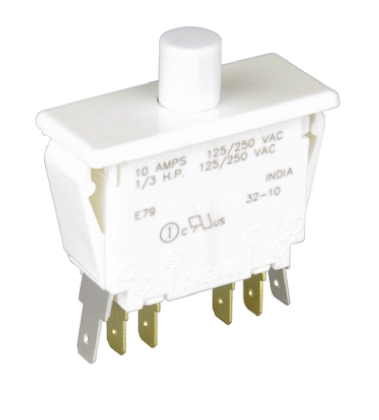 e79-40a ZF Door Micro Switch, DPDT Button 10 A, -40 °C, 85 °C